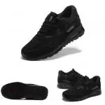 nike femmes basket air max 90 premium fr black star